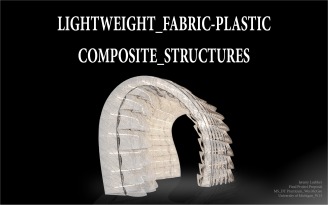 research proposal, extruded plastic, fabric structures, MSDT, University of Michigan, Digital Fabrication